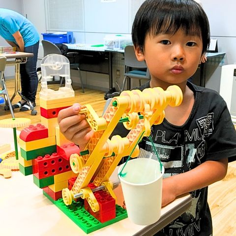 キッズ・クリエーターⅠ授業例「クレーン」